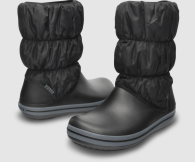 Женские теплые ботинки Crocs 1159781981 (Черный, 38-39)