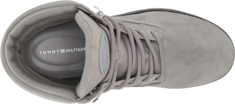 Женские ботинки Tommy Hilfiger на шнурках 1159794106 (Серый, 36,5)