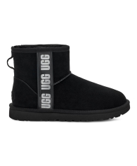 Женские угги UGG с мехом 1159784366 (Черный, 38)