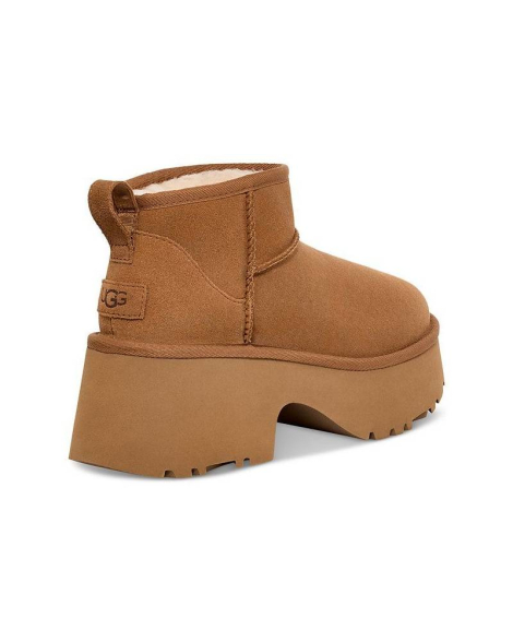 Женские угги UGG на каблуке 41 (10 US) 27,5 см Коричневый 1159831787