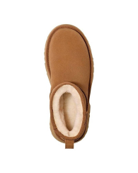Женские угги UGG на каблуке 41 (10 US) 27,5 см Коричневый 1159831787