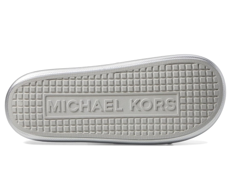 Шльопанці жіночі Michael Kors з блискітками 1159814559 38,5 ( US)  Сріблястий 