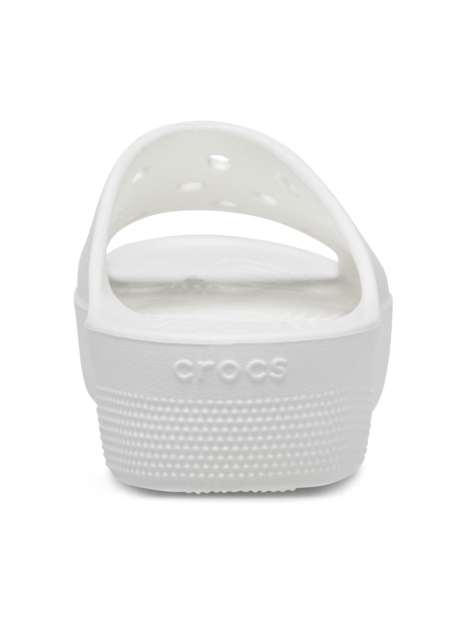 Женские шлепанцы Crocs CLASSIC PLATFORM SLIDE 39-40 (w9 US) 27 см Белый 1159816081