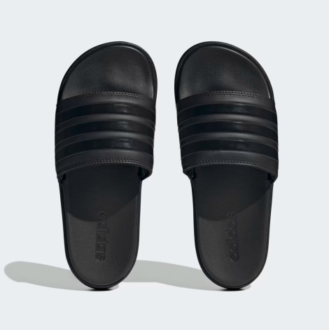 Шлепанцы Adilette Platform Adidas на платформе 39 (7 US) 26 см Черный 1159821756