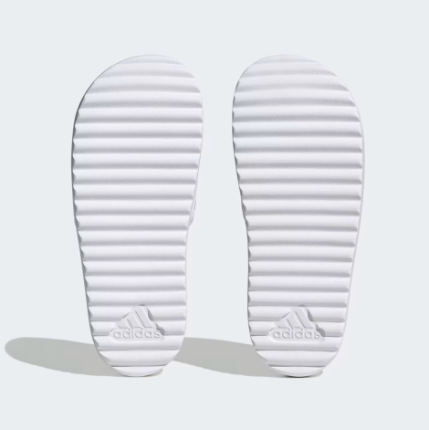 Шлепанцы Adilette Platform Adidas на платформе 40 1/2 (8 US) 26,5 см Белый 1159821661