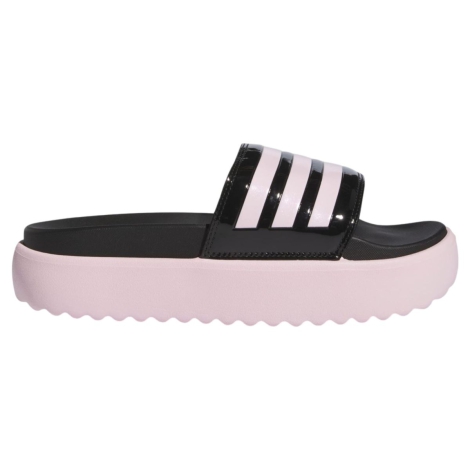 Шлепанцы Adilette Platform c Adidas на платформе 42 (9 US) 27,5 см Черный/Розовый 1159822908