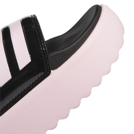 Шлепанцы Adilette Platform c Adidas на платформе 42 (9 US) 27,5 см Черный/Розовый 1159822908