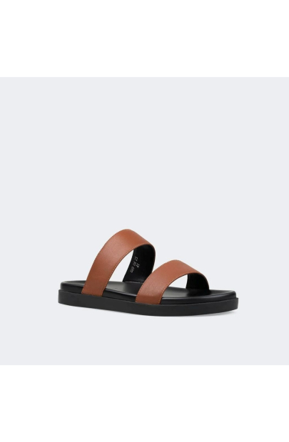 Жіночі шльопанці Calvin Klein з логотипом 37 (6,5 US) 24 см Коричневий 1159836059