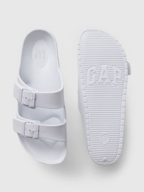 Женские шлепанцы GAP с пряжкой 36 (6 US) 22,5 см Белый 1159836295