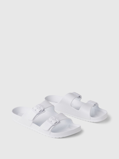 Женские шлепанцы GAP с пряжкой 36 (6 US) 22,5 см Белый 1159836295