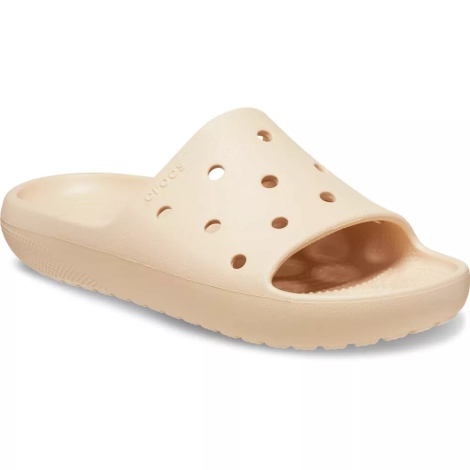 Женские шлепанцы Crocs CLASSIC SLIDE V2 37-38 (m5/w7 US) 25 см Бежевый 1159817173