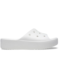 Женские шлепанцы Crocs CLASSIC PLATFORM SLIDE 39-40 (w9 US) 27 см Белый 1159816081