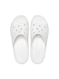 Женские шлепанцы Crocs CLASSIC PLATFORM SLIDE 39-40 (w9 US) 27 см Белый 1159816081