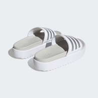 Шлепанцы Adilette Platform Adidas на платформе 40 1/2 (8 US) 26,5 см Белый 1159821661