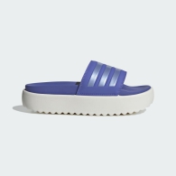 Шлепанцы Adilette Platform Adidas на платформе 40 1/2 (8 US) 26,5 см Синий 1159821714