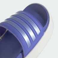 Шлепанцы Adilette Platform Adidas на платформе 40 1/2 (8 US) 26,5 см Синий 1159821714