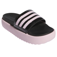 Шлепанцы Adilette Platform c Adidas на платформе 42 (9 US) 27,5 см Черный/Розовый 1159822908