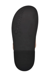 Жіночі шльопанці Calvin Klein з логотипом 37 (6,5 US) 24 см Коричневий 1159836059