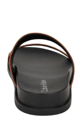 Жіночі шльопанці Calvin Klein з логотипом 37 (6,5 US) 24 см Коричневий 1159836059