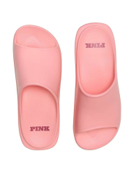 Женские шлепанцы Victorias Secret PINK на платформе 36-37 (5-6 US) 25 см Розовый 1159837492