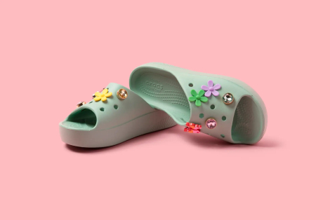 Жіночі шльопанці Crocs на платформі оригінал