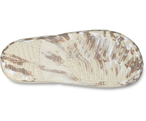 Жіночі шльопанці Crocs Marbled Slide оригінал m7/w9, 26, 39-40