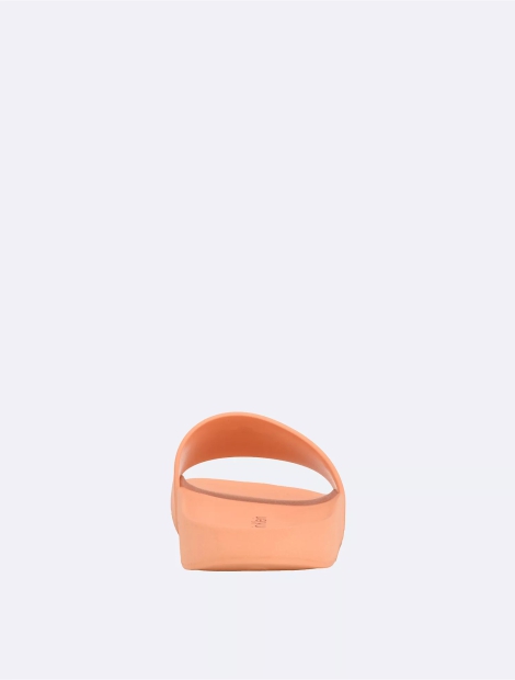 Легкие женские шлепанцы Andies Calvin Klein с логотипом 1159794605 (Оранжевый, 39,5)
