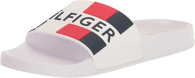 Шлепанцы женские Tommy Hilfiger с логотипом 1159771138 (Белый, 40)