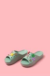 Жіночі шльопанці Crocs на платформі оригінал