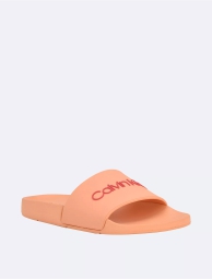 Легкие женские шлепанцы Andies Calvin Klein с логотипом 1159794605 (Оранжевый, 39,5)