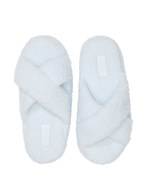 Женские тапочки Victoria's Secret Pink домашние комнатные 40-41 (9-10 US) 26 см Голубой 1159831557