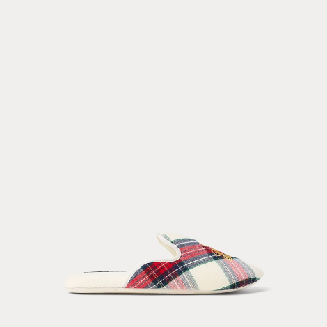 Женские тапочки Polo Ralph Lauren домашние 35-36 (5-6 US) 24 см Молочный 1159833277
