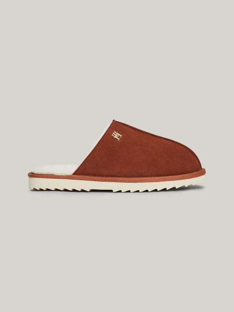 Женские тапочки Tommy Hilfiger 37-38 (6,5-7,5 US) 24 см Коричневый 1159833358