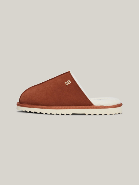 Женские тапочки Tommy Hilfiger 37-38 (6,5-7,5 US) 24 см Коричневый 1159833358