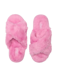 Женские тапочки Victoria's Secret Pink домашние комнатные 38-39 (7-8 US) 26 см Розовый 1159837758