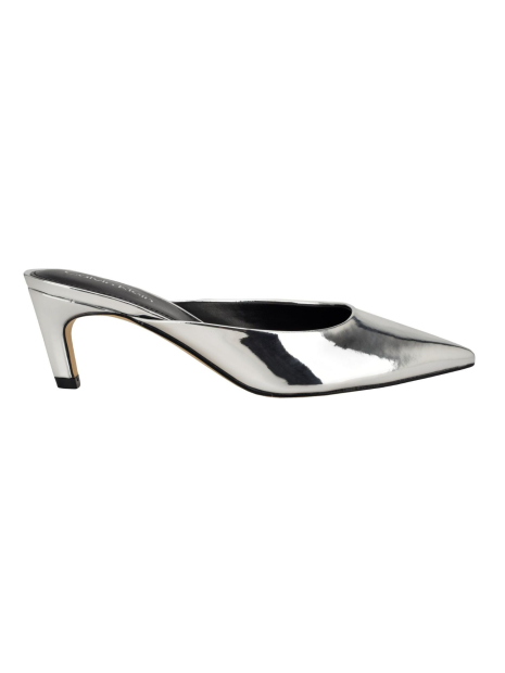 Эффектные женские туфли Calvin Klein Kalyn Pump зеркальные 37 (6,5 US) 24,5 см Серебристый 1159831559