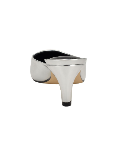 Эффектные женские туфли Calvin Klein Kalyn Pump зеркальные 37 (6,5 US) 24,5 см Серебристый 1159831559