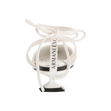 Женские туфли Armani Exchange на завязках 38 (7,5 US) 25 см Белый 1159831855