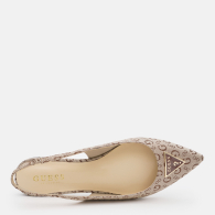 Женские туфли GUESS слингбэки 37,5 (7 US) 24,5 см Коричневый 1159827236