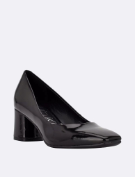 Лакированные туфли Alanta Calvin Klein на каблуке 38 (7,5 US) 25 см Черный 1159834233