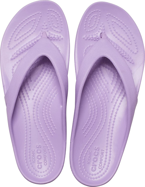 Женские вьетнамки Crocs Kadee II Flip 1159775125 (Сиреневый, 37-38)