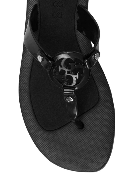 Изящные женские вьетнамки Tyana от GUESS с логотипом 40 (10 US) 26,5 см Черный 1159833225