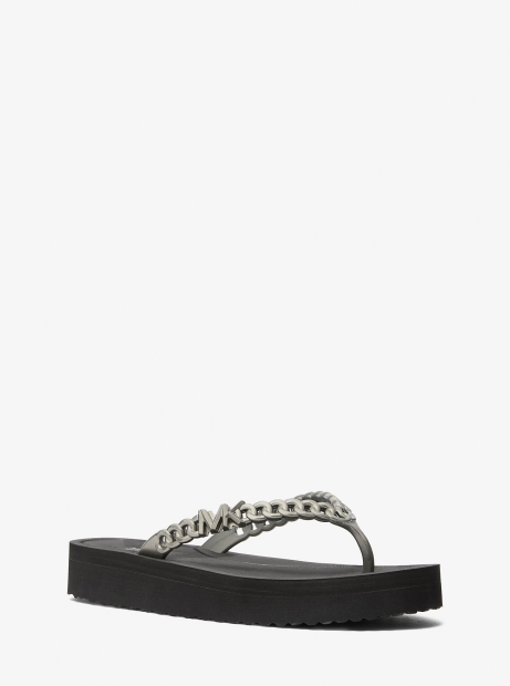 Изящные женские вьетнамки Zaza Michael Kors 41 (10 US) 25,5 см Серый 1159835711