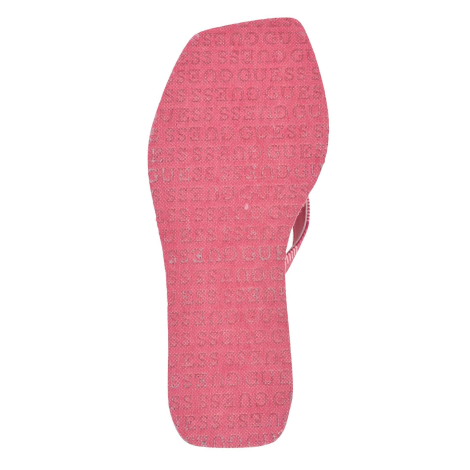 Женские вьетнамки GUESS на танкетке 37,5 (7 US) 24 см Розовый 1159837127