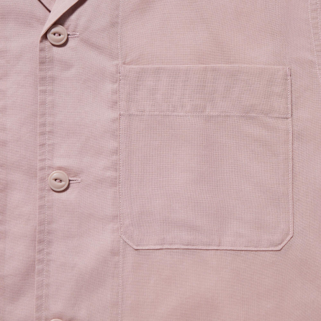 Женская рубашка UNIQLO блуза с коротким рукавом 1159785997 (Розовый, XS)