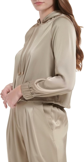 Женская легкая блузка Calvin Klein кофта с капюшоном 1159806367 (Зеленый, XS)
