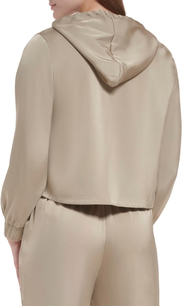 Женская легкая блузка Calvin Klein кофта с капюшоном 1159806367 (Зеленый, XS)