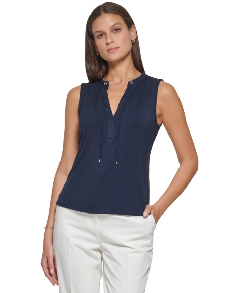 Жіноча блузка Tommy Hilfiger 1159809337 (Білий/синій, XL)