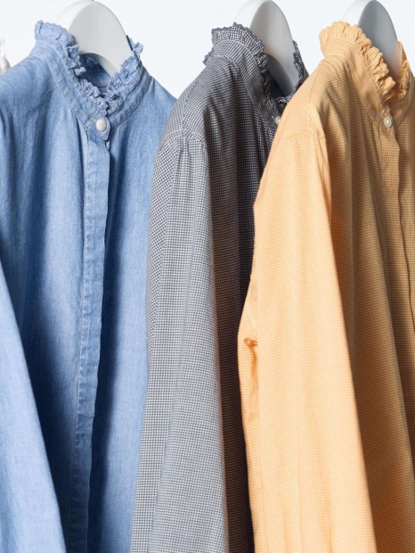 Блузка UNIQLO з довгими рукавами 1159821349 (Помаранчевий M)