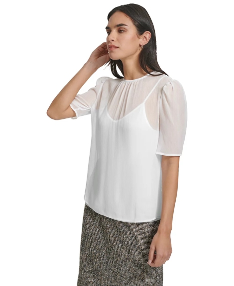 Жіноча легка блузка Calvin Klein 1159822618 (Білий S)